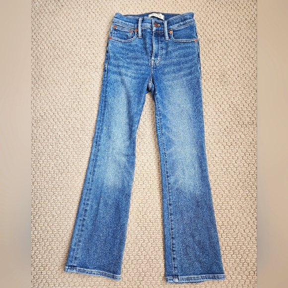 Madewell Cali Demi-Boot Jeans Size 23 - Picture 1 of 8